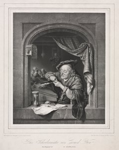 Der Schreibmeister der alten Schule
