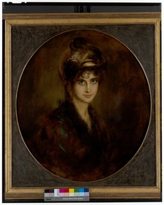Porträt einer Prinzessin Aldobrandini von Franz Seraph von Lenbach