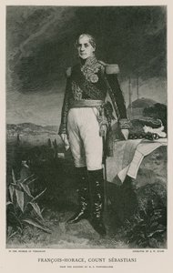 Horace Francois Bastien Sebastiani de La Porta von Franz Xaver Winterhalter