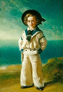 König Edward VII. 1841-1910, als Albert Edward, Prinz von Wales, 1846
