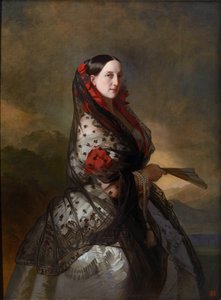 Großherzogin Maria Nikolajewna von Russland (1819-1876), Herzogin von Leuchtenberg von Franz Xaver Winterhalter
