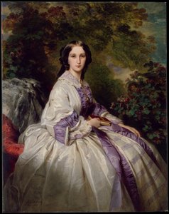 Porträt der Gräfin Maria Iwanowna Lamsdorf, geb. Beck, 1859