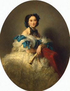 Porträt der Gräfin Varvara Musina-Pushkina, nach 1857
