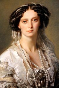 Porträt der Kaiserin Maria Alexandrowna, 1857