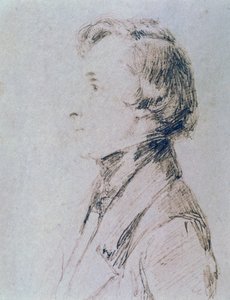 Porträt von Frederic Chopin