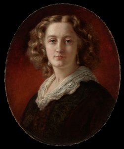 Porträt von Zofia z Branickich Odescalchi (1821-1886) von Franz Xaver Winterhalter