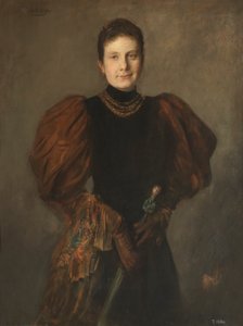 Infanta María de la Paz de Borbón, Tochter von Isabella II von Franz von Lenbach