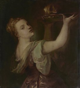 Kopie nach Tizian: Lavinia als Salome
