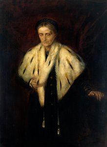Ludovika Herzogin in Bayern von Franz von Lenbach