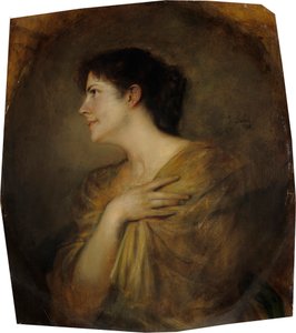 Mary Stuck (geb. Lindpaintner) von Franz von Lenbach