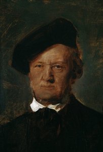 Porträt von Richard Wagner 1813-1883, ca. 1870