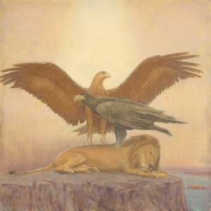 Tierstudie von Franz von Matsch