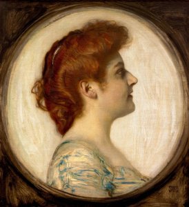 Bildnis einer Dame von Franz von Stuck