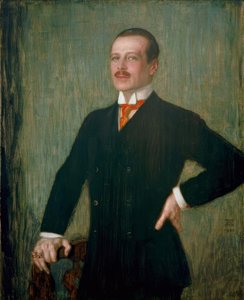 Ernst Ludwig von Hessen / Gemälde von Stuck von Franz von Stuck