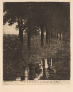 Forellenweiher von Franz von Stuck