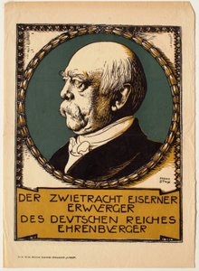 Porträt von Otto von Bismarck