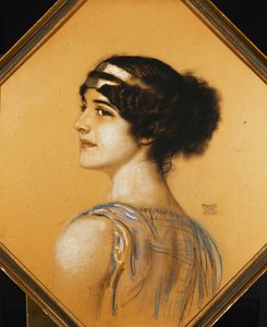 Porträt der Tochter des Künstlers, Mary von Franz von Stuck