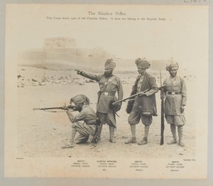Die Khyber-Gewehre, um 1900 von Fred Bremner