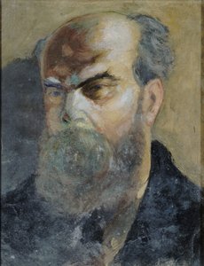 Porträt des Dichters Paul Verlaine