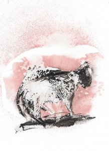 Dynamische Katzenskizze