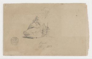 Eine Ziege in Pandi, Kolumbien von Frederic Edwin Church