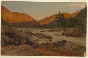 Herbstlandschaft in North Carolina