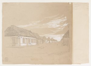Calle de Commerce, Barranquilla, Kolumbien von Frederic Edwin Church