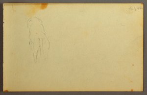 Tier, von hinten, 1844 von Frederic Edwin Church