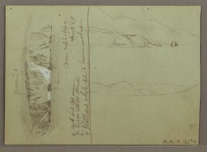 Kahler Hügel, Akropolis von Korinth, Griechenland von Frederic Edwin Church