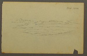 Weite Landschaft mit Wolken, 1844 von Frederic Edwin Church