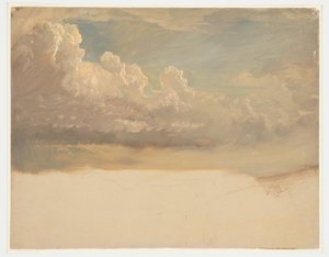 Zeichnung, Wolkenstudie, März 1871 von Frederic Edwin Church