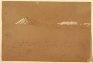Cotapaxi, Morgen, vom Tempel der Sonne, Quito, Ecuador, 24. Juni 1857 von Frederic Edwin Church