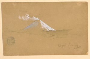 Cotopaxi von nahe Ambato, Ecuador, 1853