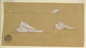 Schwimmende Eisberge, 5. Juli 1859