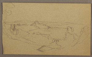 Zeichnung, Landschaft, Mai–August 1865 von Frederic Edwin Church