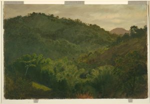 Landschaft aus Jamaika, Westindische Inseln, 1865 von Frederic Edwin Church