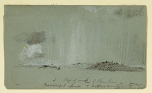 Landschaft mit Regen, 1860 von Frederic Edwin Church