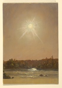 Maine? Sonnenuntergang, 1855–65 von Frederic Edwin Church