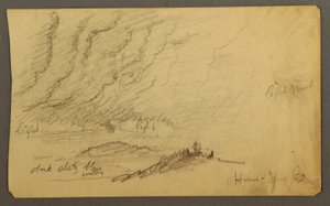 Nebel über Fluss und Hügeln von Frederic Edwin Church