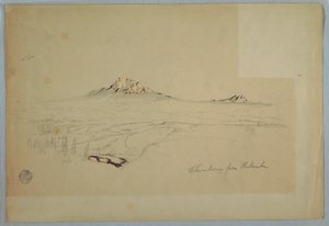 Berg Chimborazo, Blick von Riobamba, Ecuador von Frederic Edwin Church