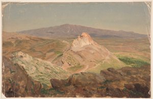 Zeichnung, Mount Pentelikon, April 1869