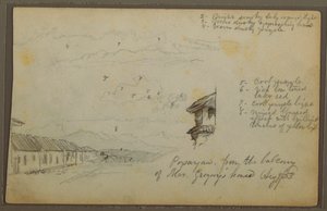 Popayán, Kolumbien; (Rückseite: Berglandschaft, Kolumbien)
