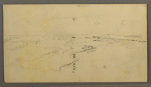 Fluss, reflektierter Mond, 14. Juni 1870 von Frederic Edwin Church
