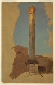 Rom, klassische Säule, 1868–69 von Frederic Edwin Church