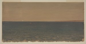 Meereslandschaft mit Eisberg, 1859 von Frederic Edwin Church