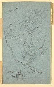 Ufer des Königssees, B, Juli 1868 von Frederic Edwin Church