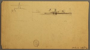 Himmelsstudie über Kamm, Juni 1882