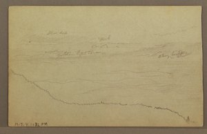 Bäume, möglicherweise 1860er Jahre von Frederic Edwin Church