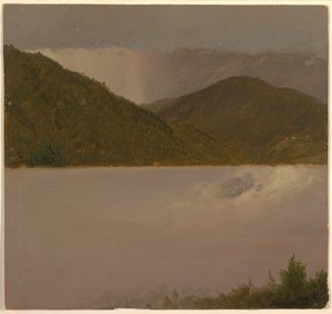 Zwei Wolken- und Bergstudien