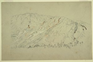 Oberer Teil des Großen Beckens, Mt. Katahdin, September 1877 von Frederic Edwin Church
